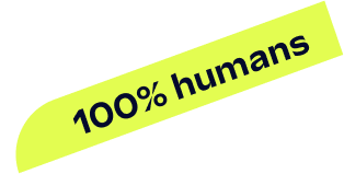 100% humanos